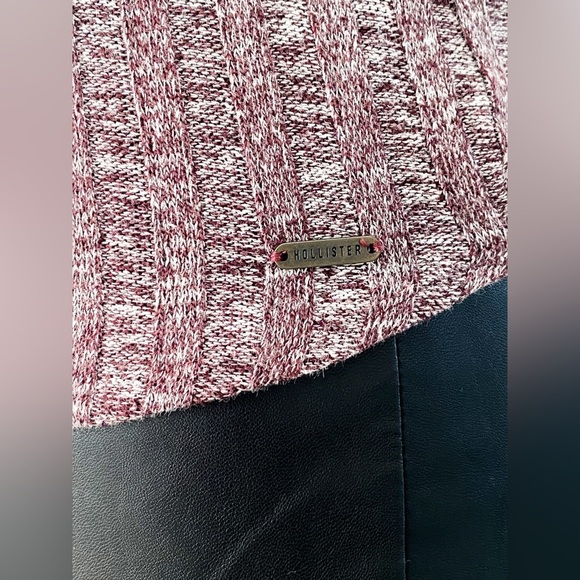 Hollister Heather Knit High Neck Top - Size S - Picture 4 of 10